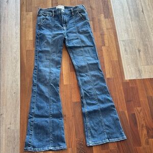 Abercrombie Kids Dark Blue Flare Jeans